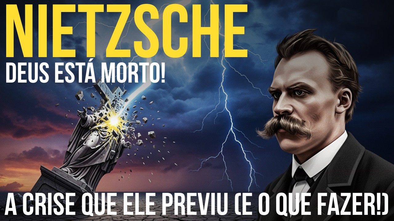 Nietzsche: DEUS ESTÁ MORTO! ⚡ O Filósofo da Vontade de Potência que Anunciou a Crise da Humanidade!