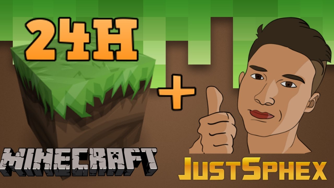 Sphex Žaidžia TIK Minecraft 24H - Geriausi Momentai!