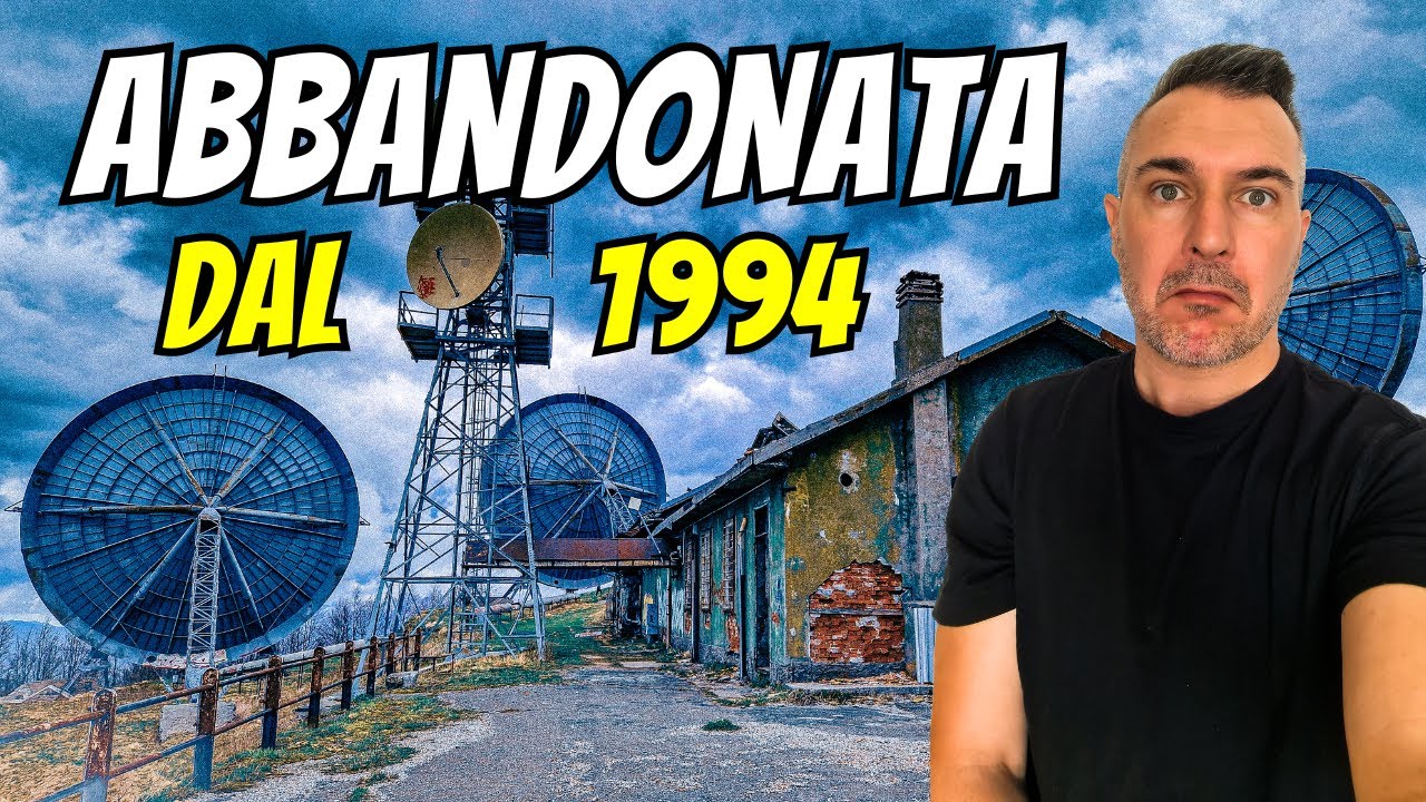 📡 ESPLORIAMO UNA BASE NATO ABBANDONATA - Parco dei 100 Laghi in van