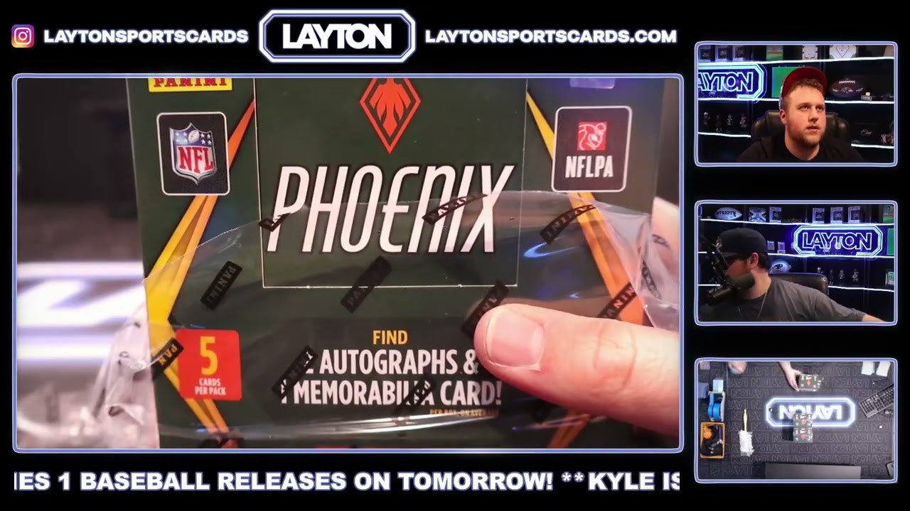 2025 Panini Phoenix Football Hobby 4 Box Break #32   PICK YOUR TEAM