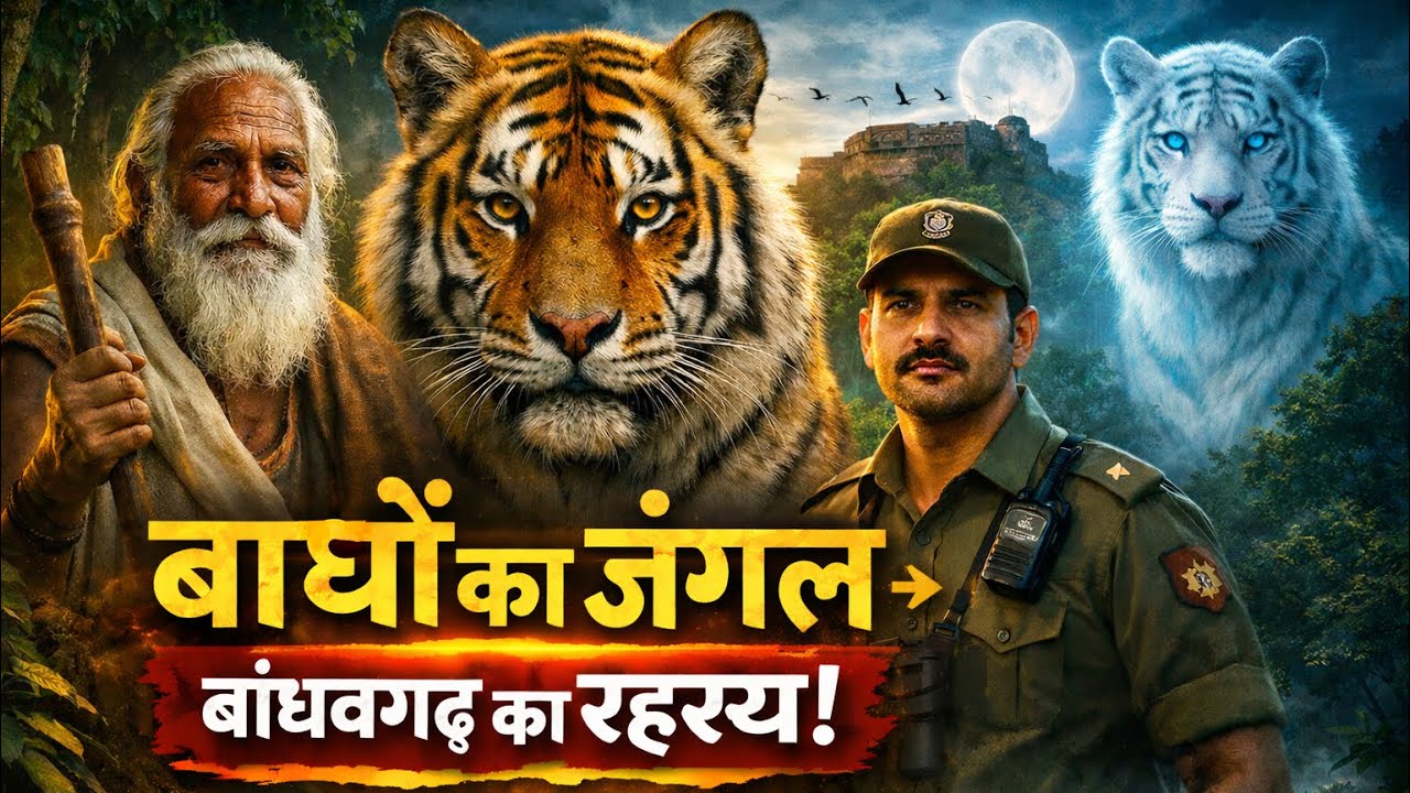 बांधवगढ़ जंगल की रहस्यमयी कहानी 🐅 | Tiger Capital of India | Bandhavgarh Forest Story