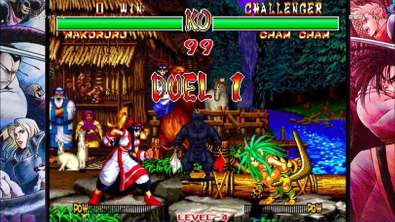 ネオジオ格ゲー配信204回　steam版おうち真サムライスピリッツ　SAMURAISHODOWN2