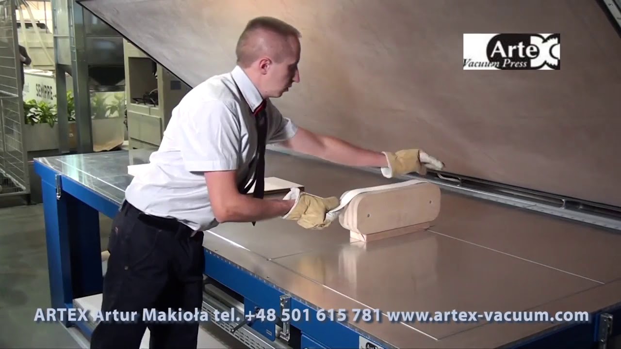 ARTEX - Prasa membranowo próżniowa -  Membrane vacuum press TVG 300 HV