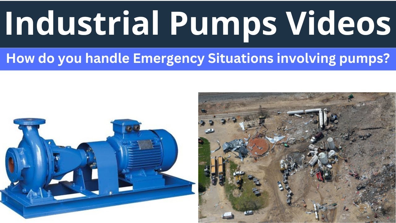 How do you handle Emergency Situations involving pumps? | Core Engineering | Plant Emergency
