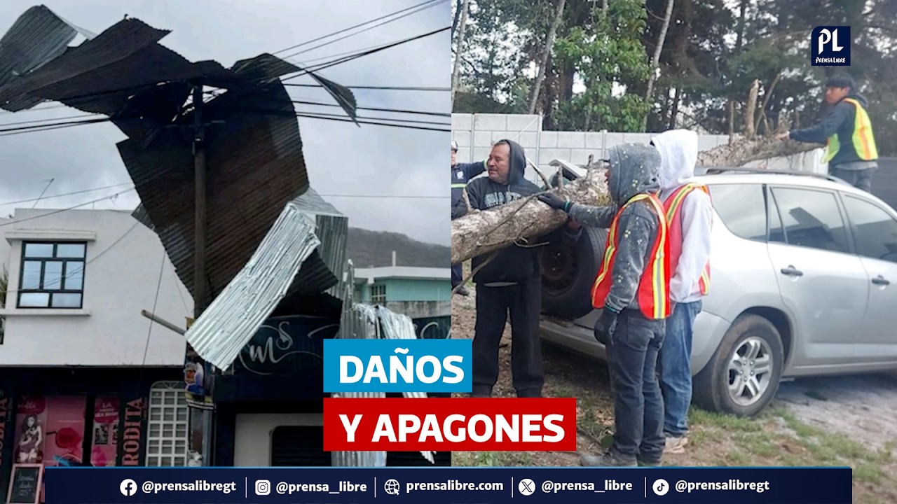 Vientos de más de 60 km/h provocan daños y cortes de energía en varios departamentos