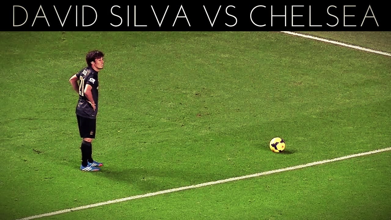 David Silva vs Chelsea (A) 2013-2014 EPL HD