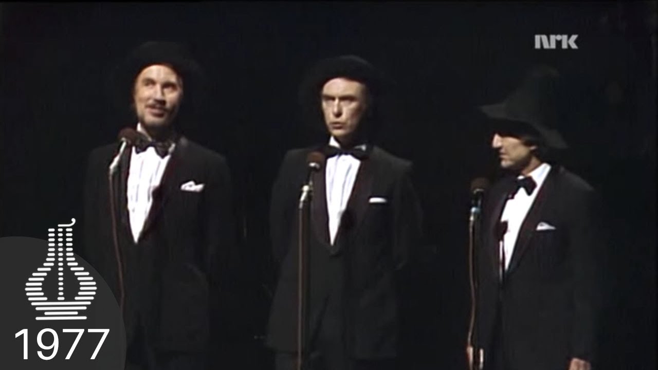 Thorbjørn Egner live under Spellemannprisen 1977