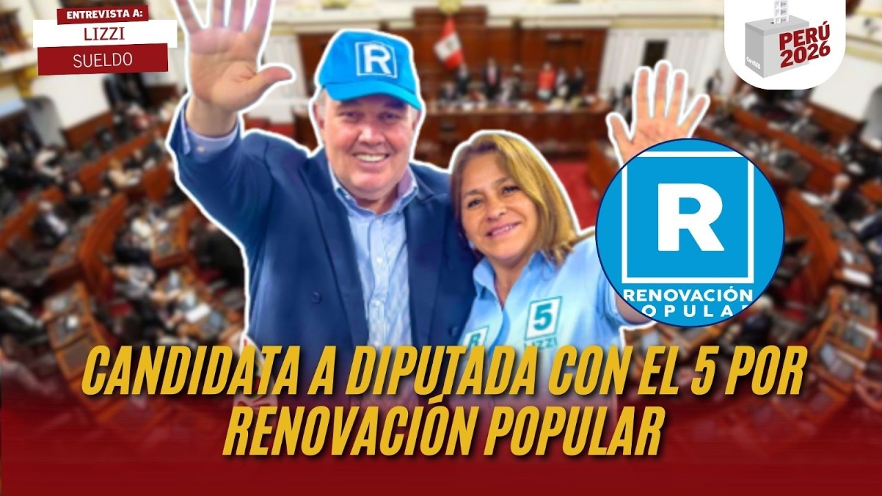 ESPOSA DEL ALCALDE DIEGO UCEDA POSTULA AL CONGRESO | LIZZI SUELDO | PERÚ 2026
