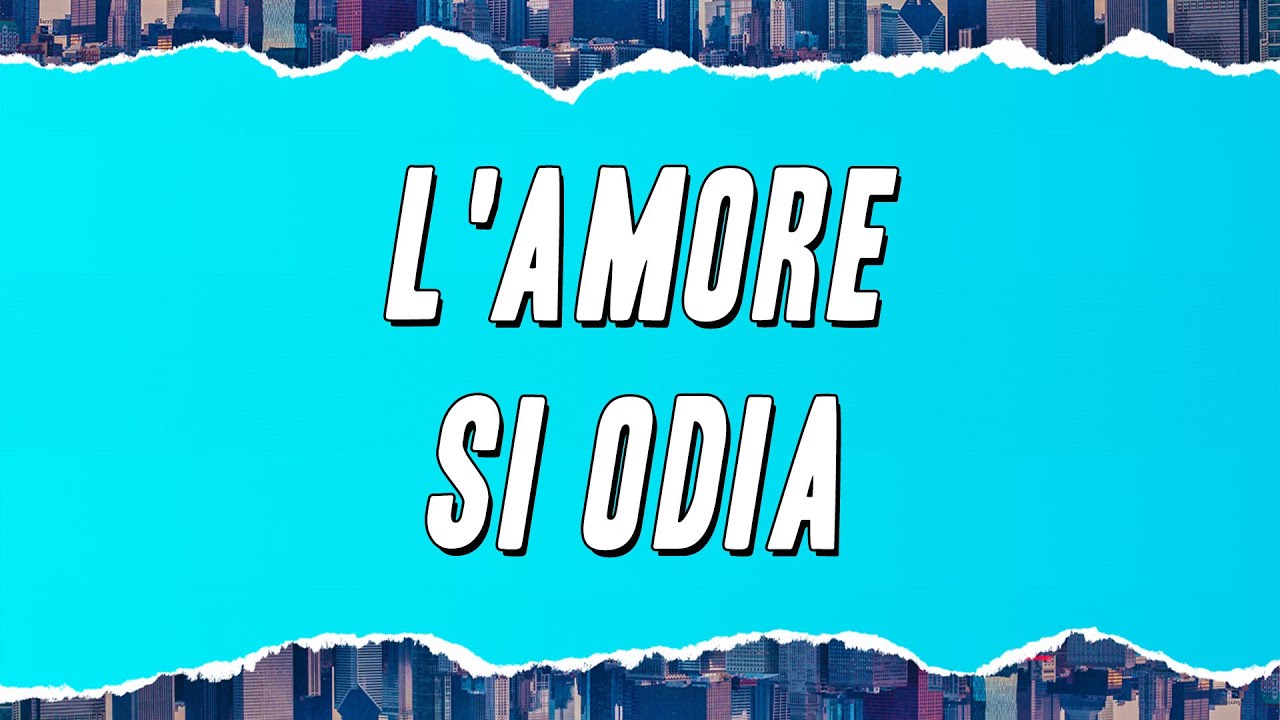 Noemi - L'amore si odia ft. Fiorella Mannoia (Testo)