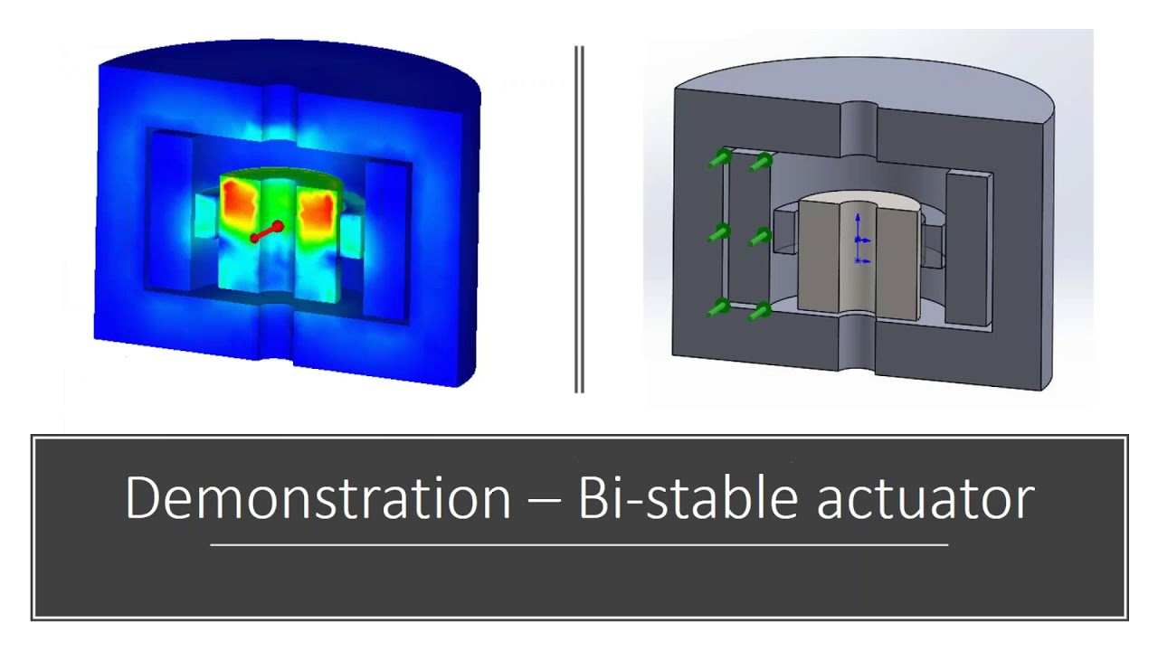 [Вебинар] - Моделирование бистабильных актуаторов в SOLIDWORKS
