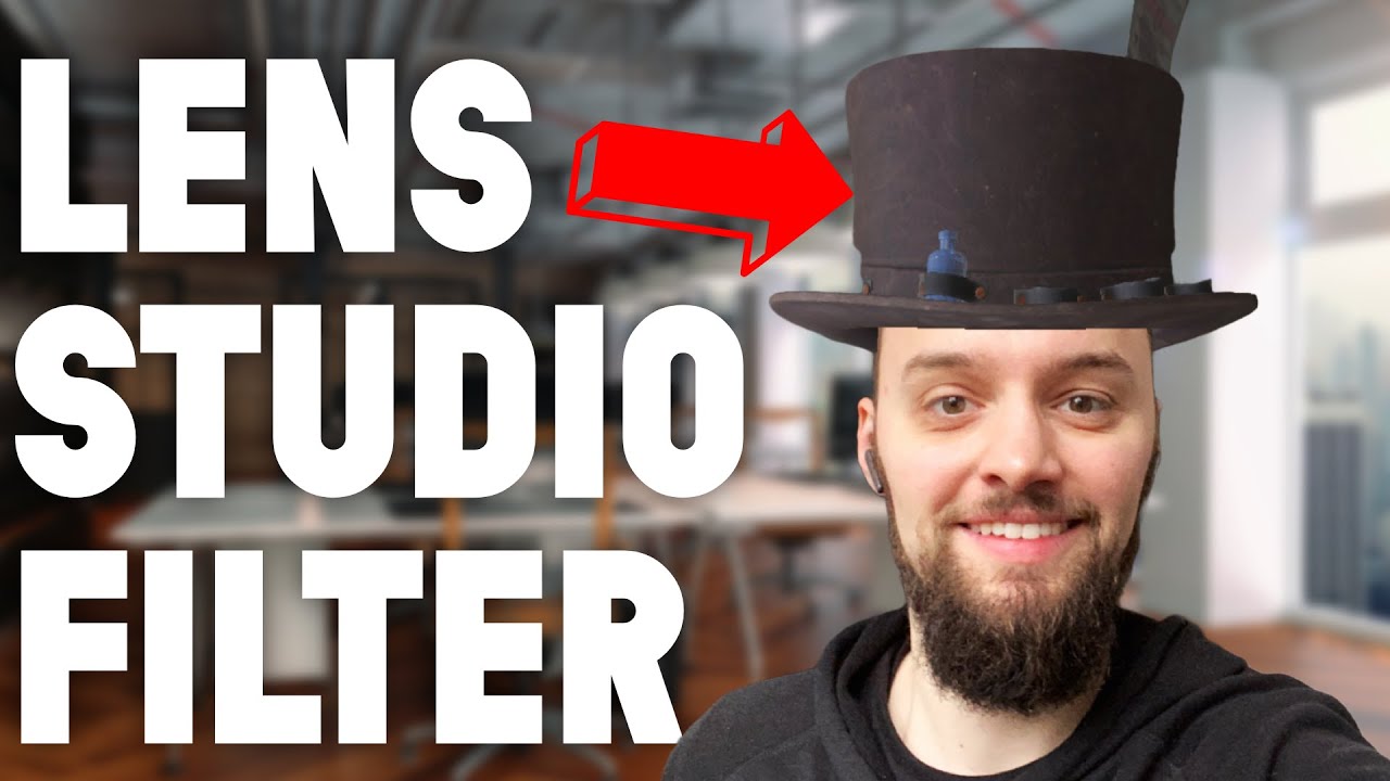 Создайте фильтр «Шляпа/лицо» в Lens Studio (руководство по использованию фильтра дополненной реал...