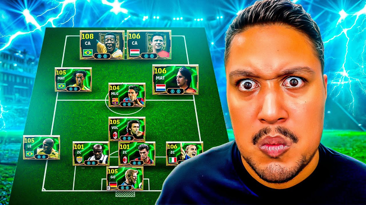 RAGE NA PRIMEIRA DIVISÃO CONTRA PELÉ, CRUYFF E PUSKÁS JUNTOS NO TIME DO CARA !!! - EFOOTBALL 2026