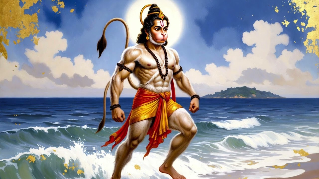 హనుమంతుడు  సముద్రాన్ని దాటే ముందు వచ్చిన సంకల్ప ఘట్టం  Hanuman Bhajan