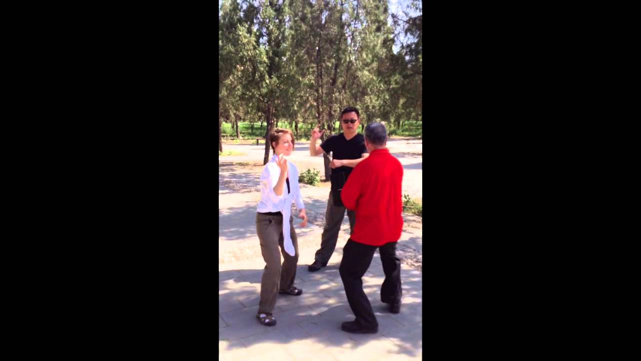 Cheng Style BaGuaZhang 8 Elbows Form with combat applications.
