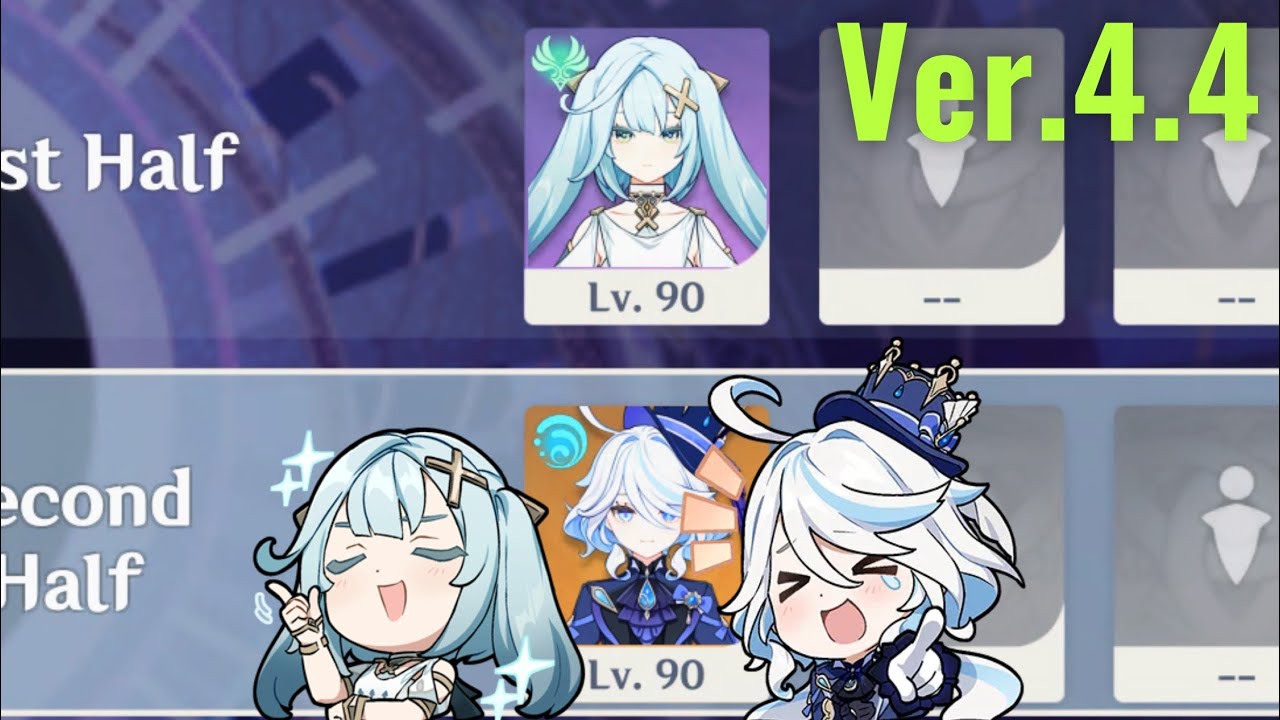 【原神】Ver.4.4 ファルザン＆フリーナの両単騎で螺旋12層 星9クリア/ Ver.4.4 Spiral Abyss Floor 12 Faruzan ＆ Furina ☆9 Stars