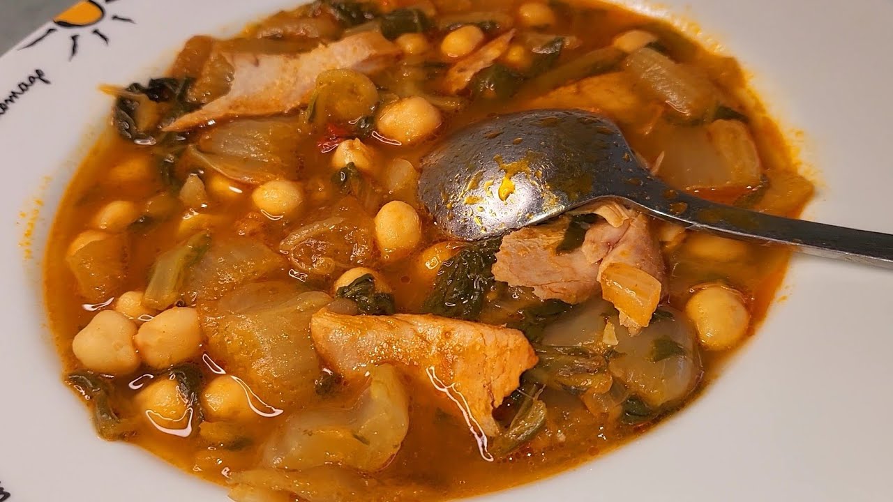 RIQUÍSIMO GUISO EXPRÉS DE GARBANZOS EN 15 MINUTOS 🤤 UNA ALEGRÍA EN MI CASA