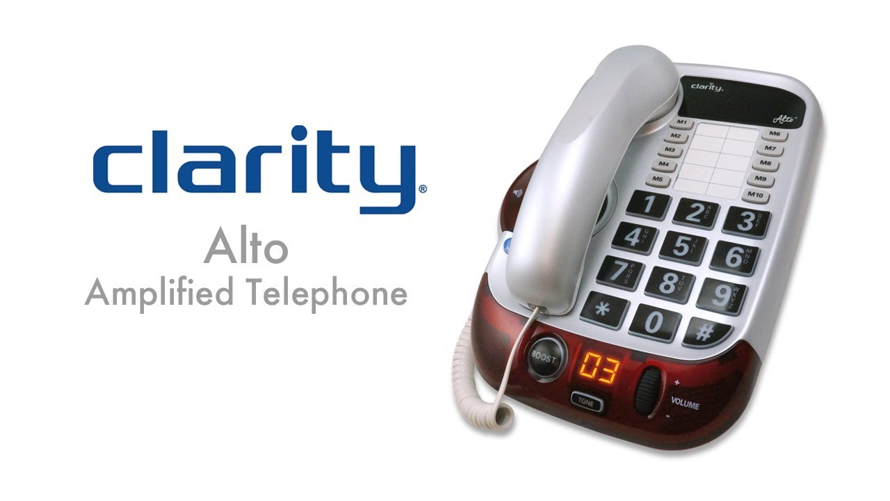 Clarity Alto with captions