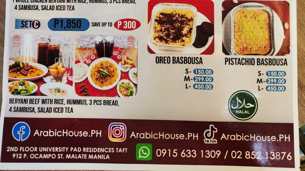 at ArabicHouse.PH