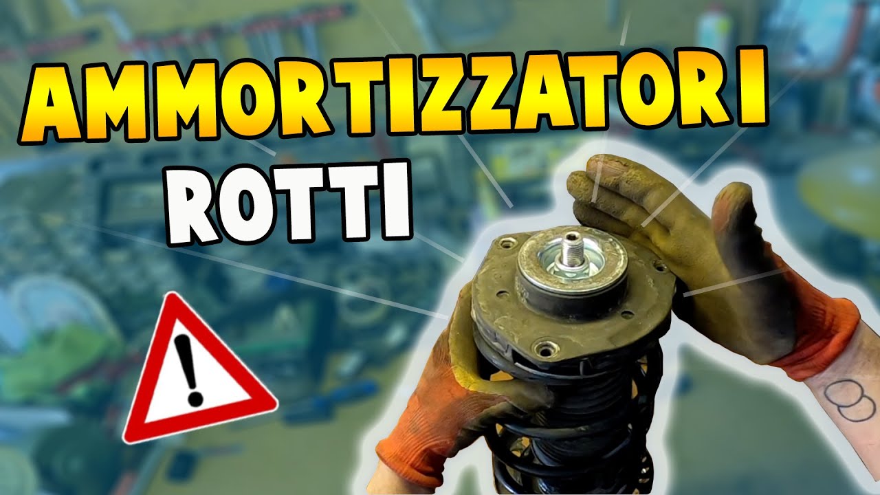 SE HAI RUMORI IN AUTO GUARDA QUESTO!!! AMMORTIZZATORI ROTTI