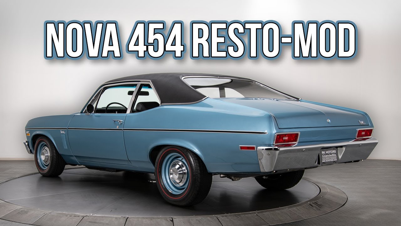 Restored 1970 Nova Resto Mod 454 V8 Muncie 4-speed  -  SOLD  -  #137443