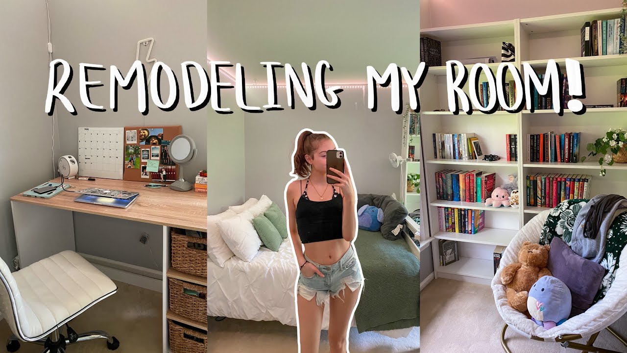 BEDROOM MAKEOVER | buying a new bookshelf & rearranging furniture
