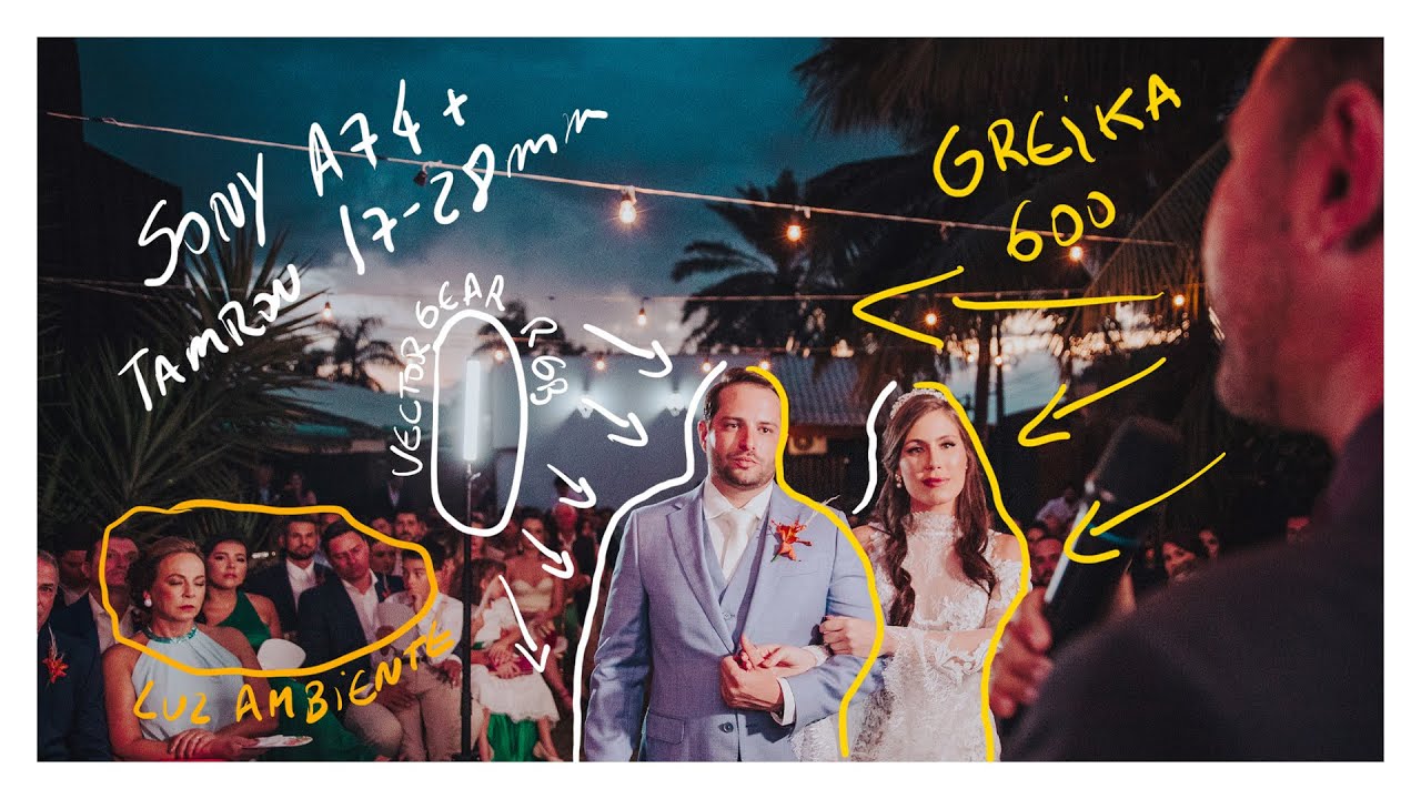 Como fotografar e ILUMINAR UM CASAMENTO [Episódio 1]
