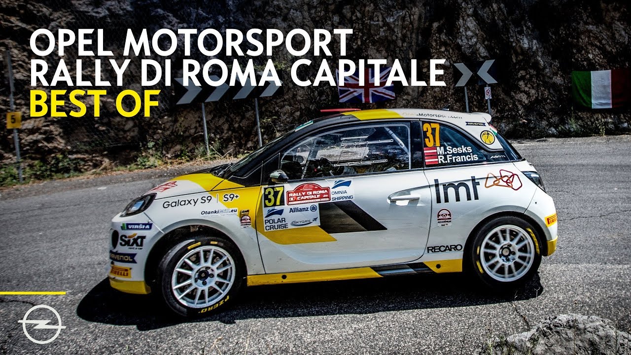 Opel Motorsport Worldwide | Best of Rally di Roma | FIA ERC Junior 2018