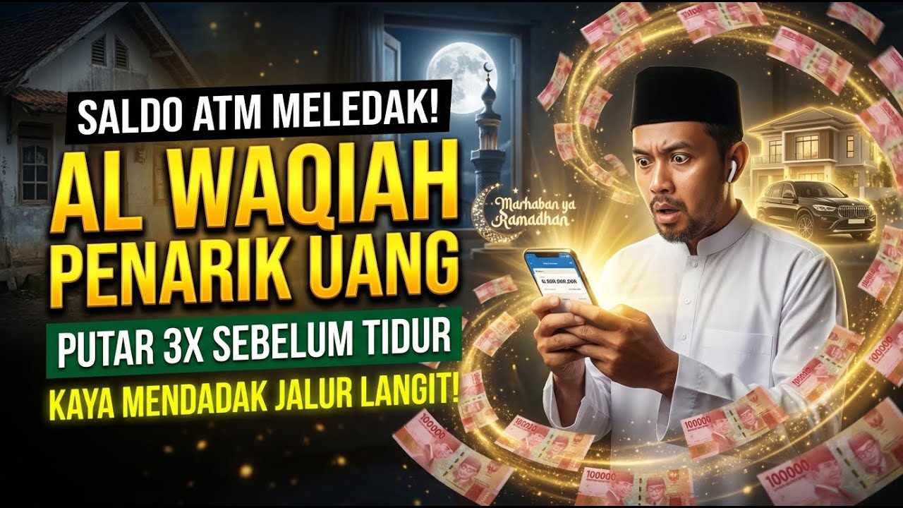 TERBUKTI AMPUH! Bacaan Al Waqiah Magnet Rezeki Usaha Lancar Puasa