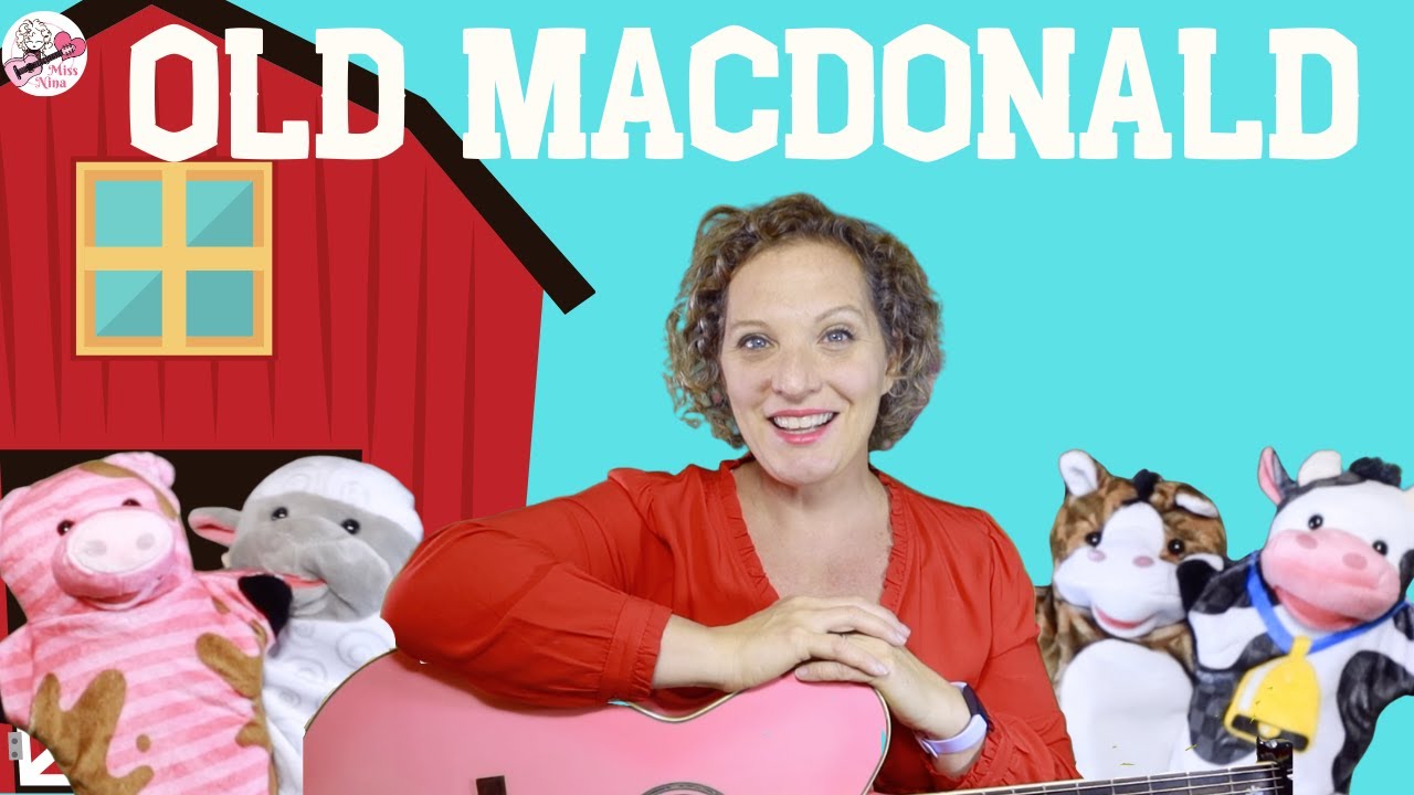 Preschool Farm Song | Old MacDonald Had A Farm | Nursery Rhyme Animal Song for Kids