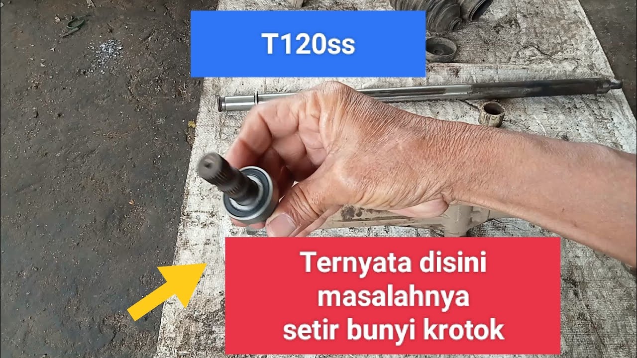 Bunyi krotok pada setir saat belok
