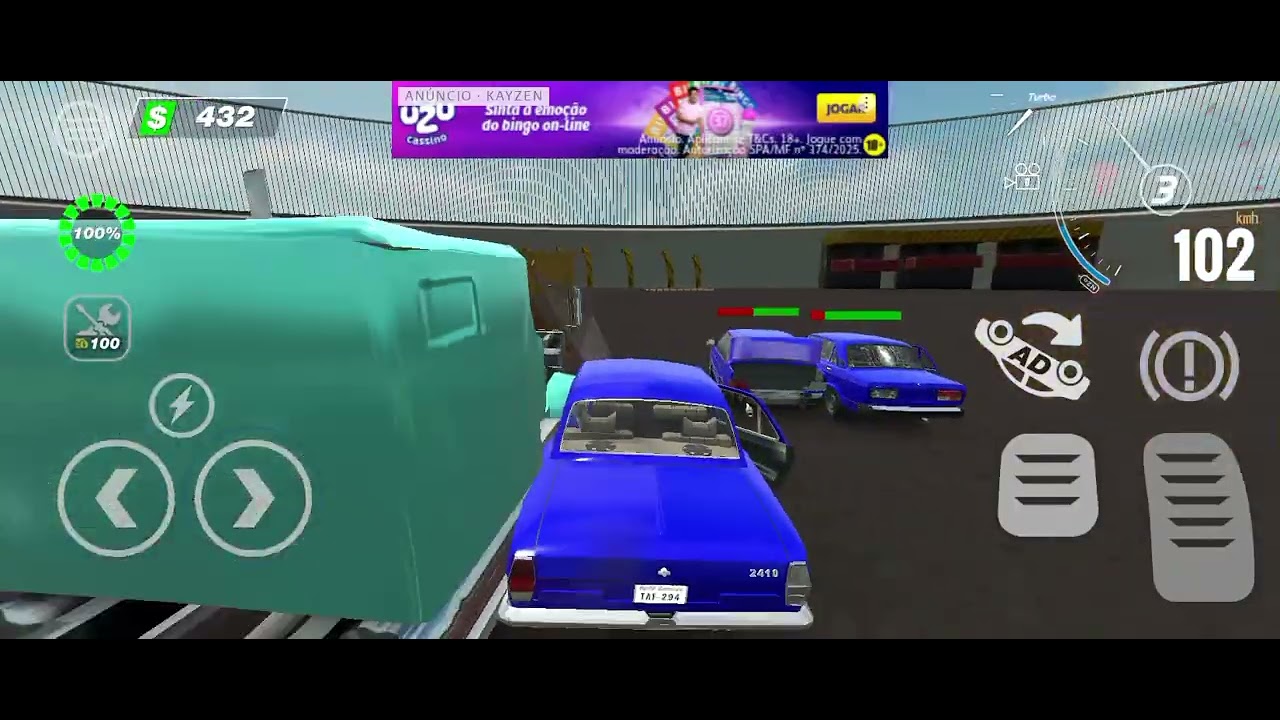 Competições de batidas de carros!