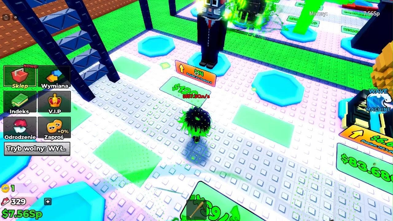 Technika na dobre brainroty w Escape tsunami for brainrot