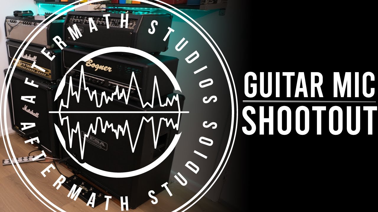 Guitar Microphone Shootout (SM57, SM7B, Beta52, PR40, M88, M201, M160, 121, 84, 87, + more)