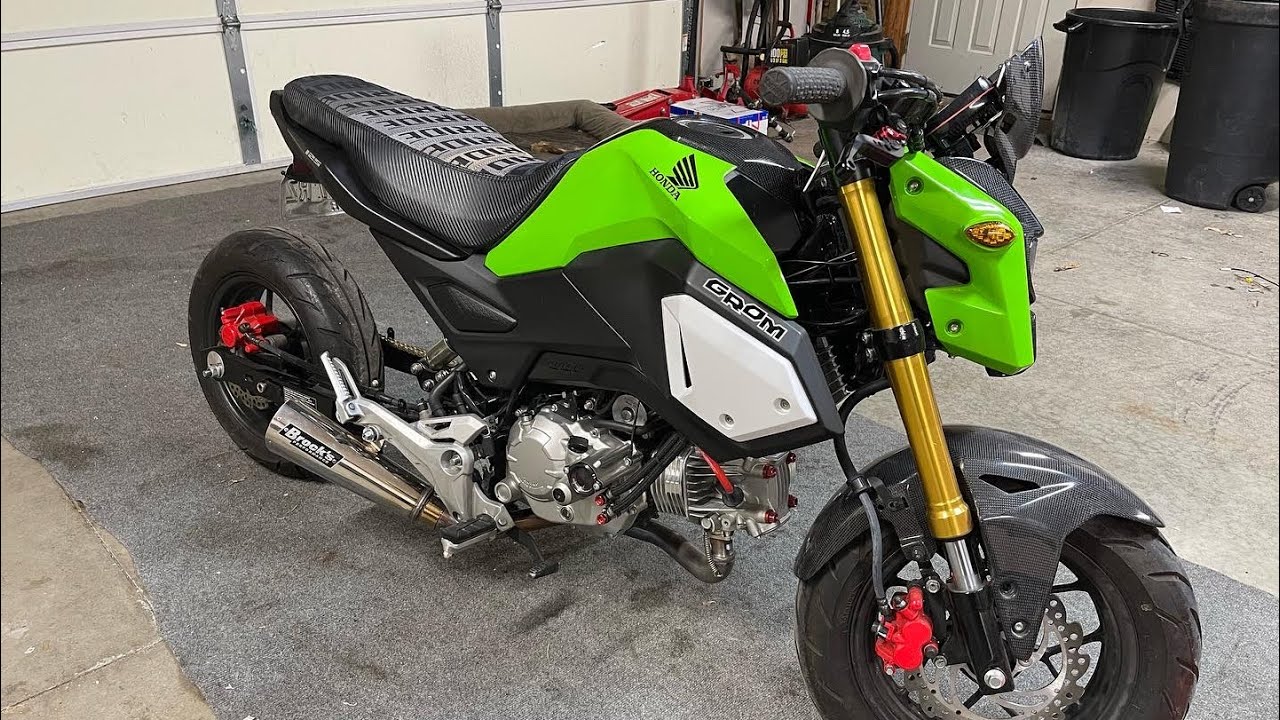 Dyno Tuning Fuel Tech FT450 210 cc 4V MoPower Honda Grom