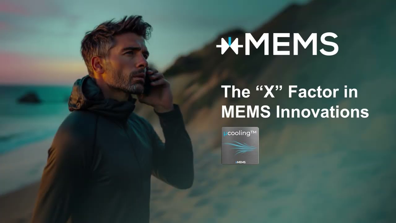 xMEMS &micro;Cooling Chip-on-Chip Demo