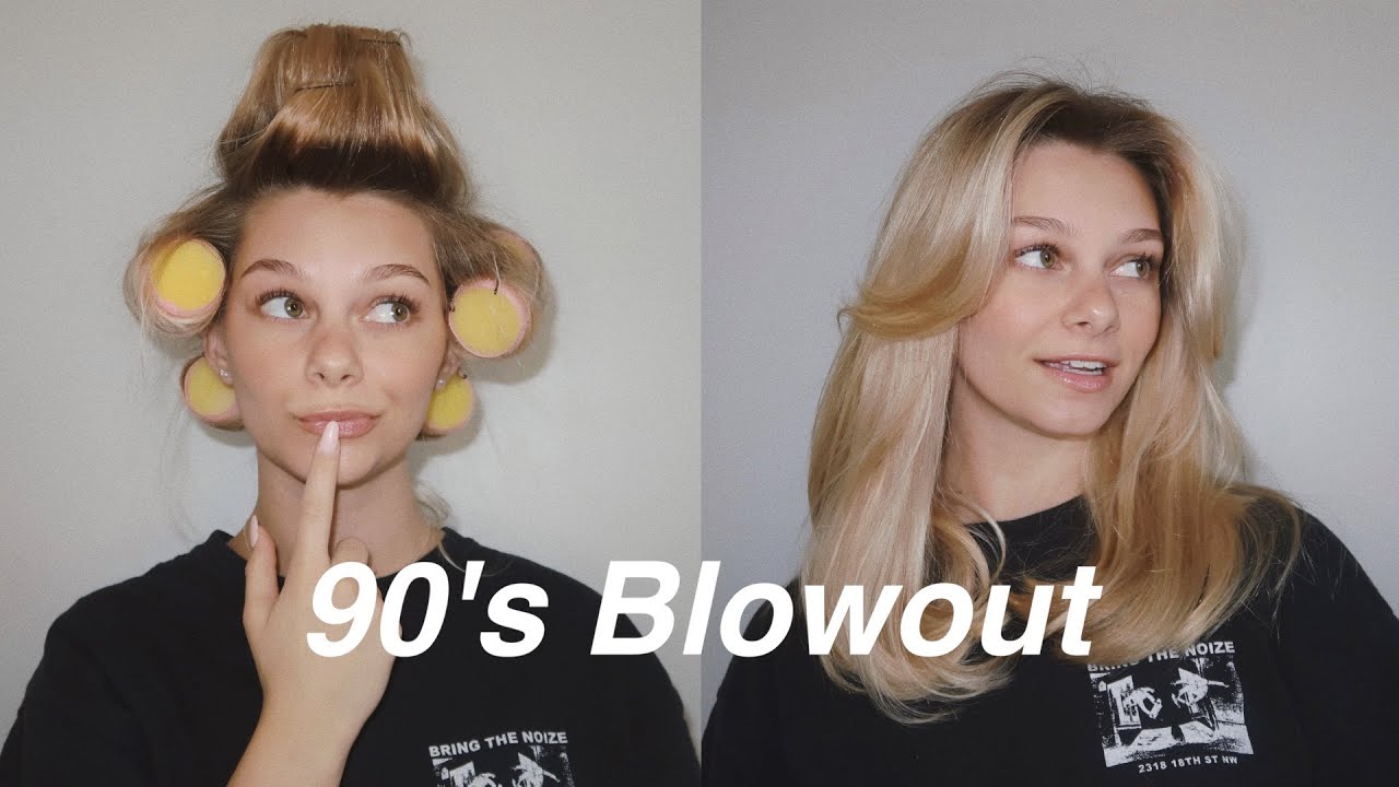 THE PERFECT 90’S INSPIRED BLOWOUT AT HOME