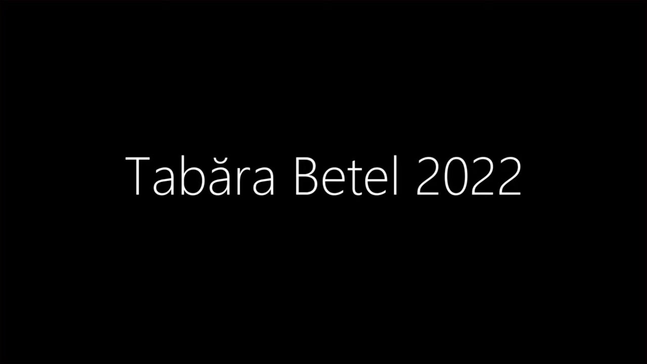 Tabăra cu grupa de copii Betel Sighet 2022
