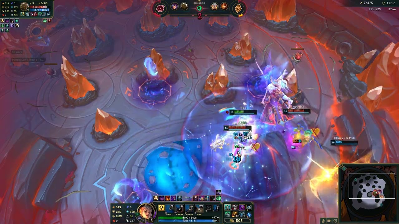 Leona has a kayle in her backpack :)