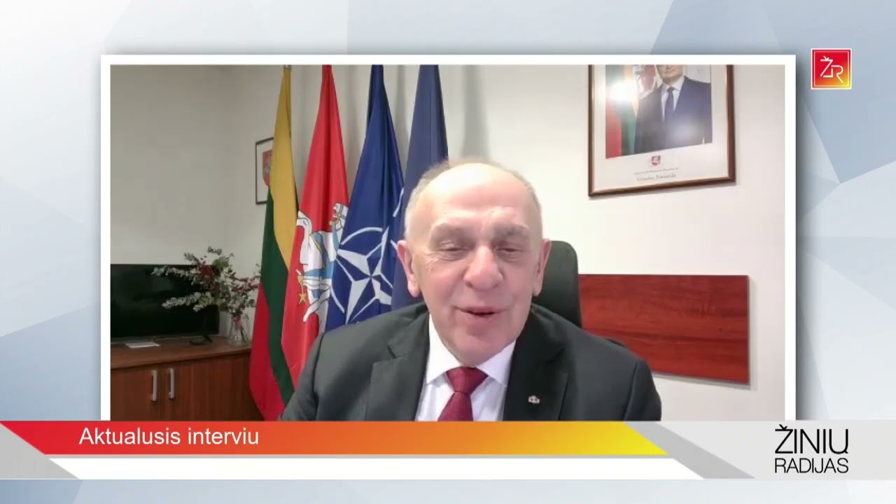 „Aktualusis interviu“: Volkovas, Cichanouskaja ir santykiai su Baltarusija. Kur link einame?