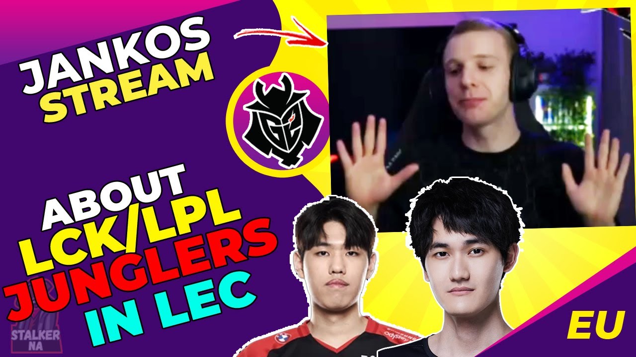 G2 Jankos About LPL/LCK Junglers in LEC 🤔