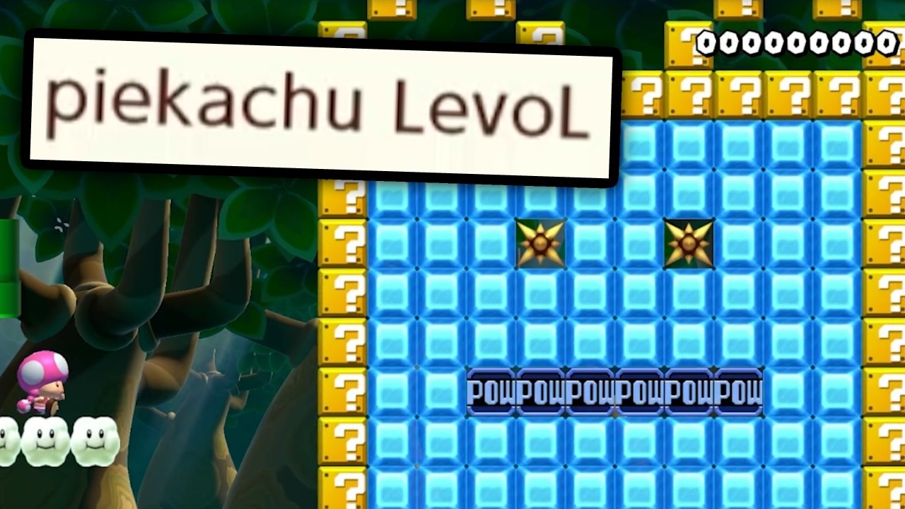 🔴 Mario Maker Until They Spell Smash Bros. Characters Correctly [Attempt 2]