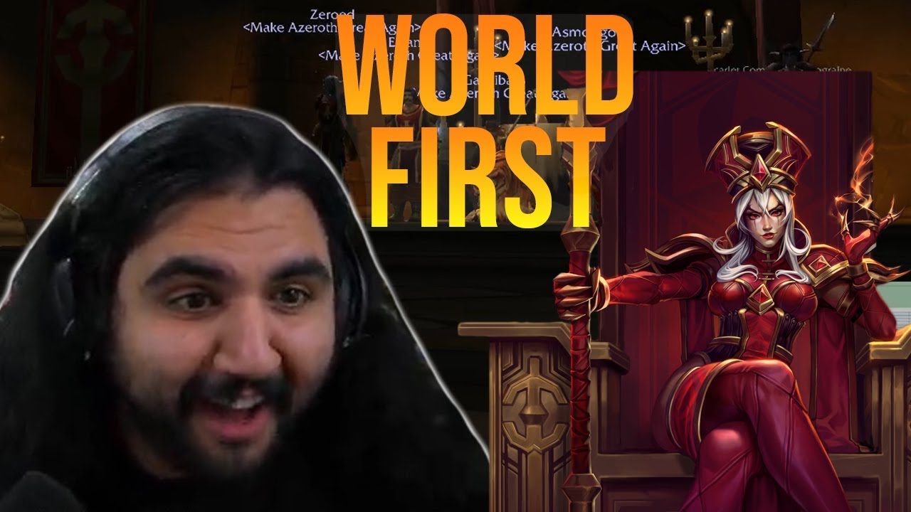 Esfand and Asmongold do WORLD FIRST SM Cathedral Clear in Classic Beta