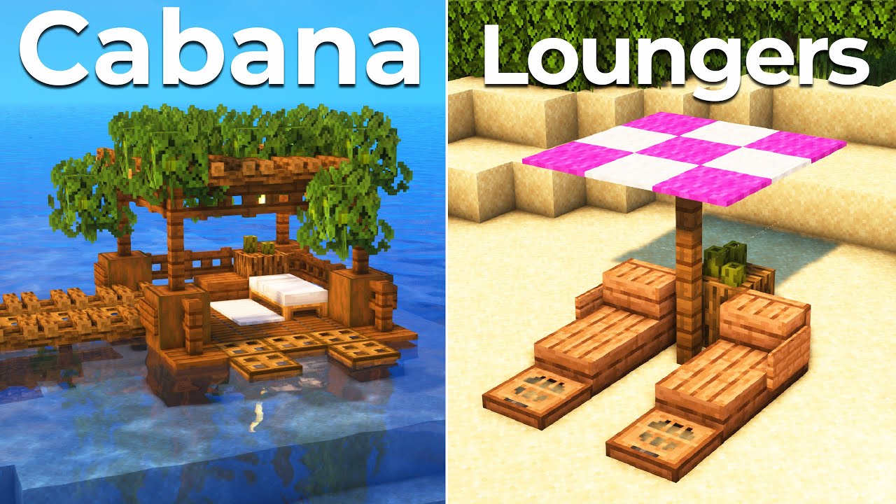 10+ Summer Build Hacks in Minecraft!
