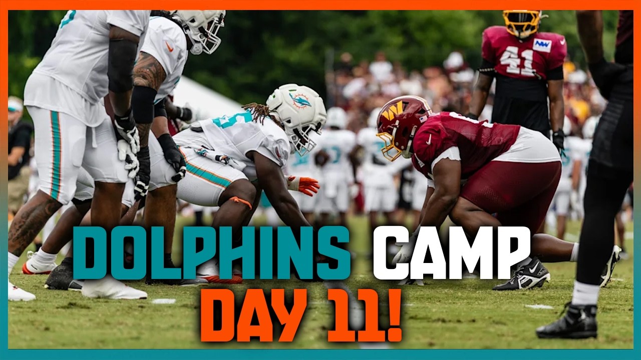 Тренировочный лагерь Miami Dolphins 2026, день 11: первая совместная тренировка!!