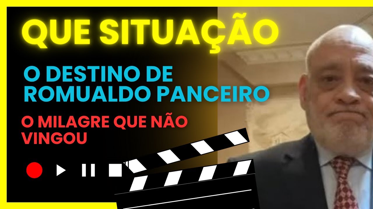 Romualdo Panceiro, o maior milagre da Universal. { O que aconteceu com ele? Onde está? Quem sabe?}