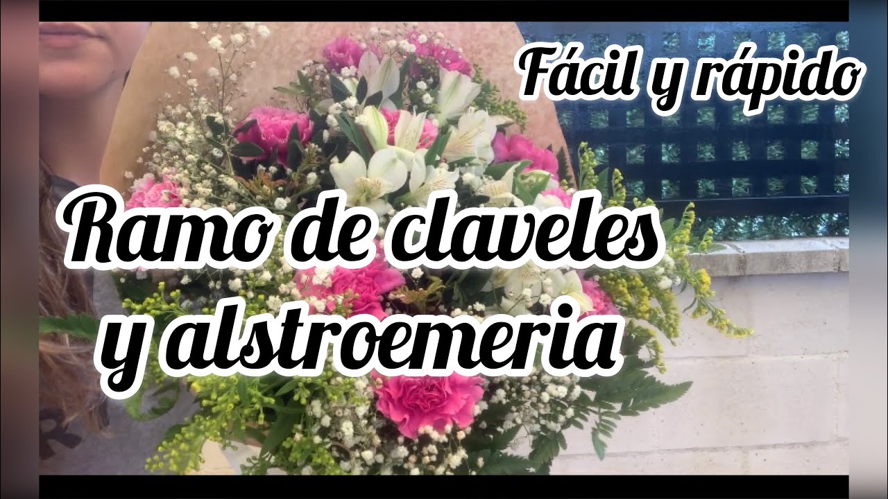 Cómo hacer un ramo de claveles