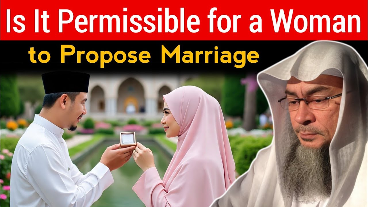 Is It Permissible for a Woman to Propose Marriage | Mufti Asim Al Hakeem
