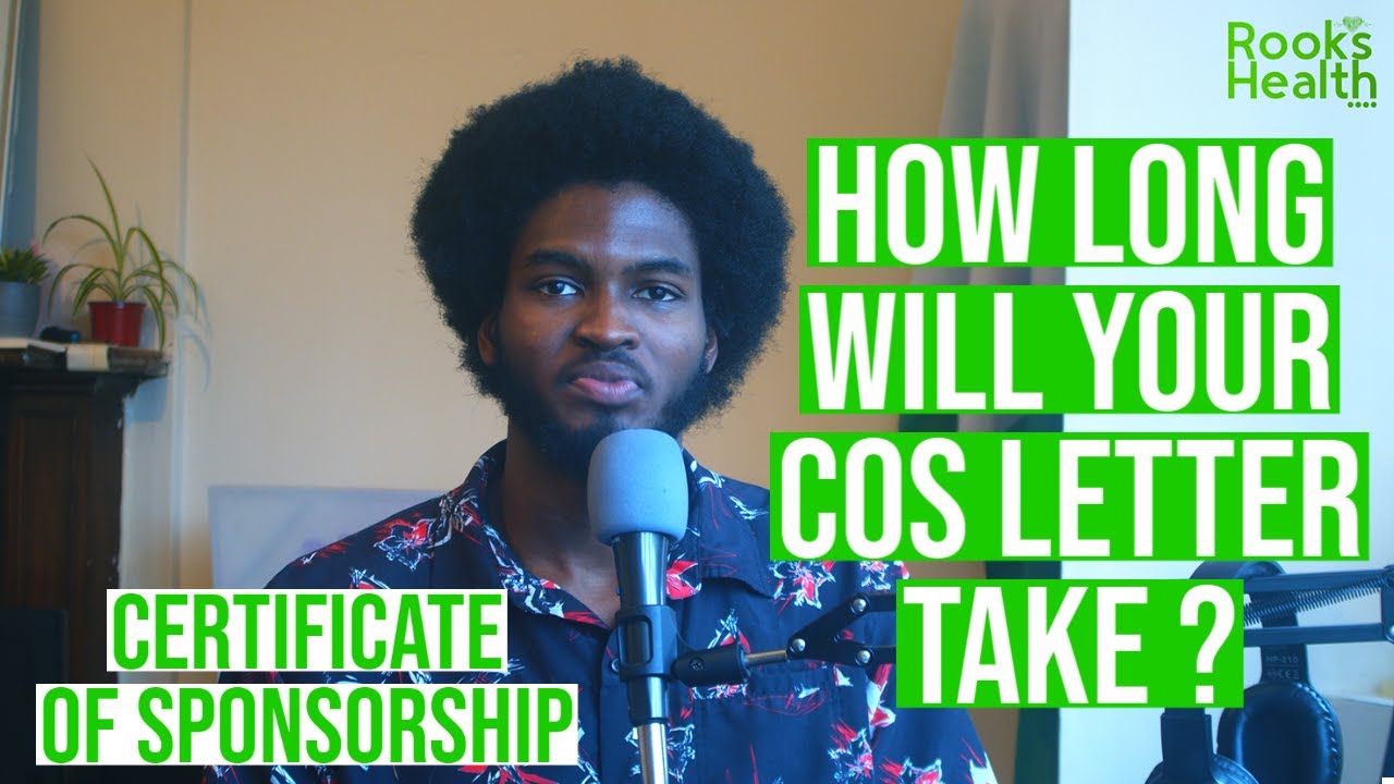 How long do COS letters take to arrive ( Certificate of sponsorship ) for UK work visa
