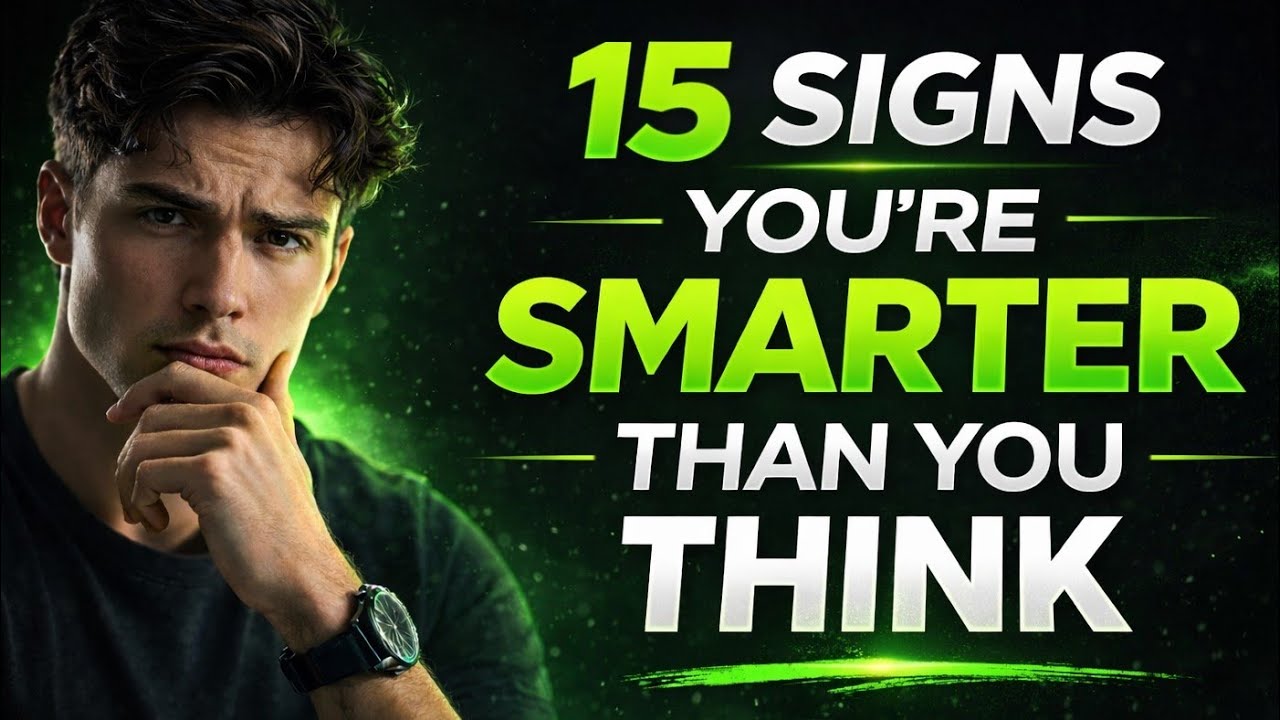 15 Signs You’re More Intelligent Than You Think