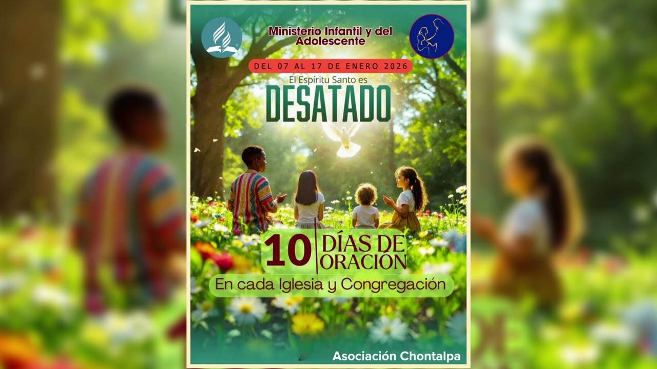 10 DÍAS DE ORACIÓN 2026 - CANTO TEMA - EL ESPIRITU SANTO ES DESATADO  MIA ACH